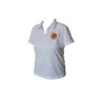 Women's Nike Dri-Fit Polo with Embroidered Dive Pirate Logo