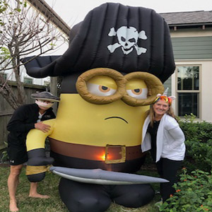 Stormy seas and land locked pirates